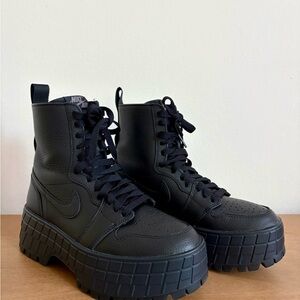 Nike Air Jordan 1 Brooklyn Platform Boots